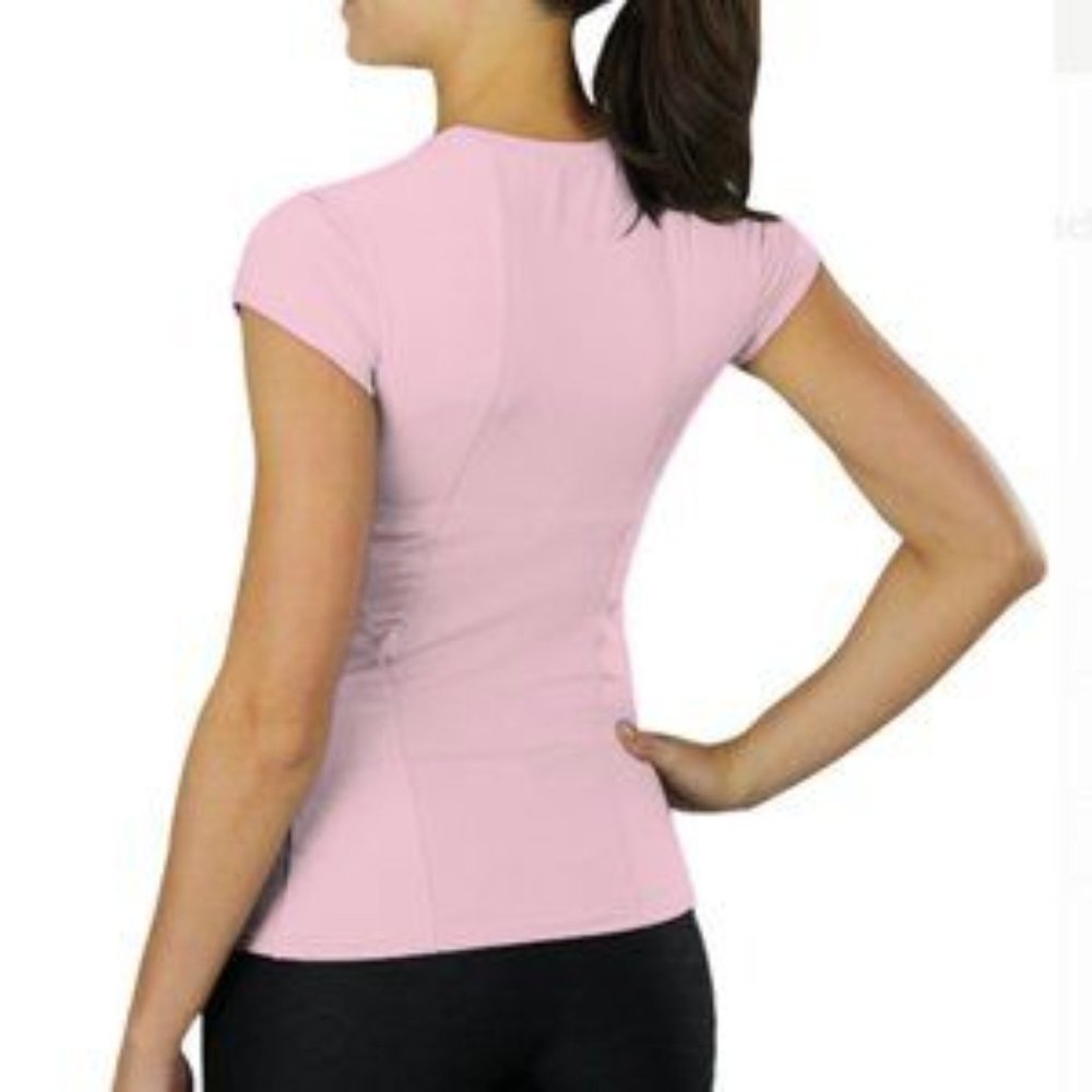 Alo Yoga CoolFit Pink Top Size XL